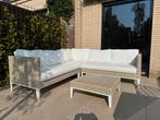 Lounge Tuinset, Ophalen, 5 zitplaatsen, Gebruikt, Bijzettafel
