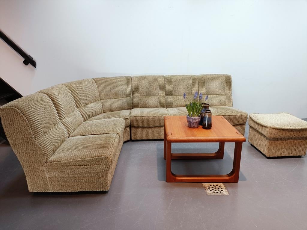 Vintage module bank | zandkleur | 7 delig, Ophalen, Gebruikt, ., .