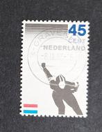 nvph 1261 gestempeld 100jr KNSB 1982, Verzenden, Na 1940, Gestempeld