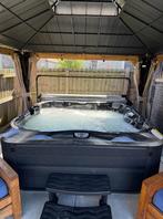 Jacuzzi J-375 Bubbelbad - zo goed als nieuw, Ophalen, Zo goed als nieuw, Afdekzeil