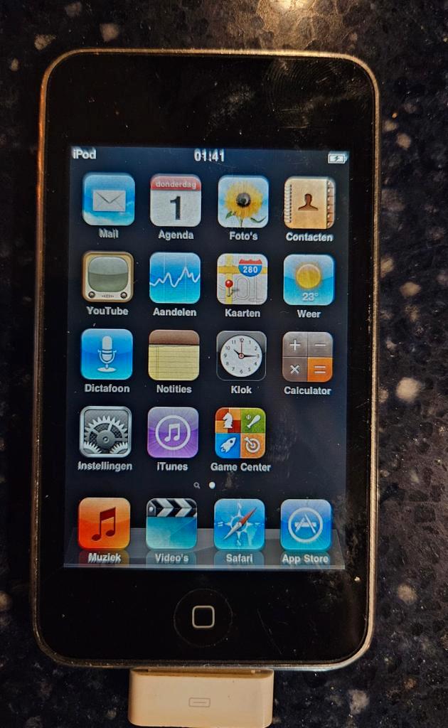 Apple iPod Touch 3e generatie - 8GB - Zwart, Audio, Tv en Foto, Mp3-spelers | Apple iPod, Gebruikt, Touch, 2 tot 10 GB, Zwart