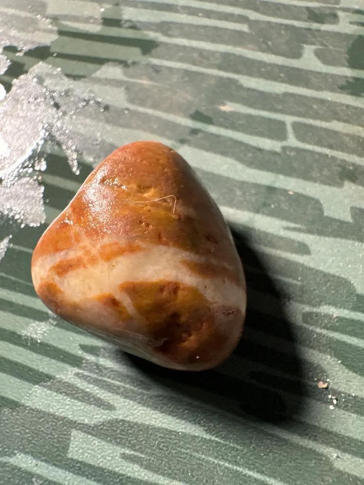 Gebroken Gele Jaspis Genezende steen, Sieraden, Tassen en Uiterlijk, Edelstenen, Zo goed als nieuw, Ophalen