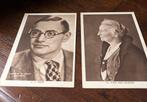 Oude ansichtkaarten met foto's van beroemde schrijvers, Verzamelen, Ophalen of Verzenden, 1920 tot 1940, Gelopen