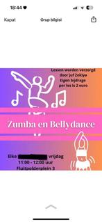 Zumba les en belly dance, Tickets en Kaartjes, Eén persoon