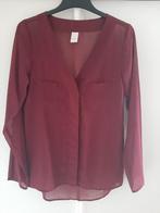 nieuw...bordeaux blouse mt S Vila, Vila, Nieuw, Ophalen of Verzenden, Maat 36 (S)