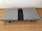 Leolux salontafel (uitschuifbaar), Gebruikt, 150 tot 200 cm, Minder dan 50 cm, Rechthoekig