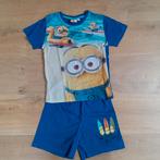 Leuke Minions shortama maat 110-116, Kinderen en Baby's, Kinderkleding | Maat 110, Jongen of Meisje, Ophalen of Verzenden, Setje