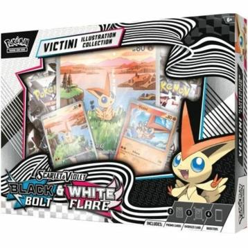 Black Bolt & White Flare Unova Victini Illustration Collecti beschikbaar voor biedingen