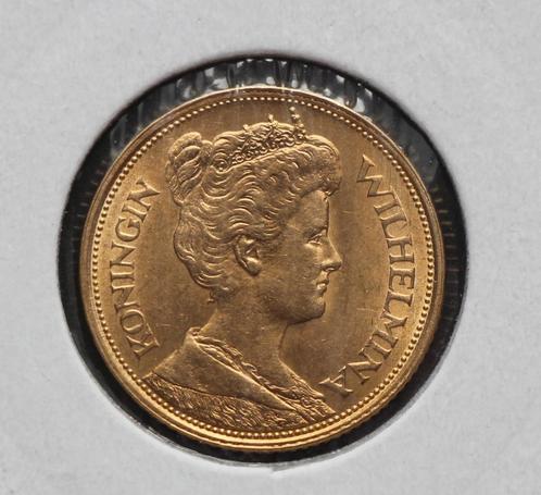 Erg mooi gouden vijfje - 5 gulden 1912  Wilhelmina, Postzegels en Munten, Munten | Nederland, Losse munt, 5 gulden, Koningin Wilhelmina