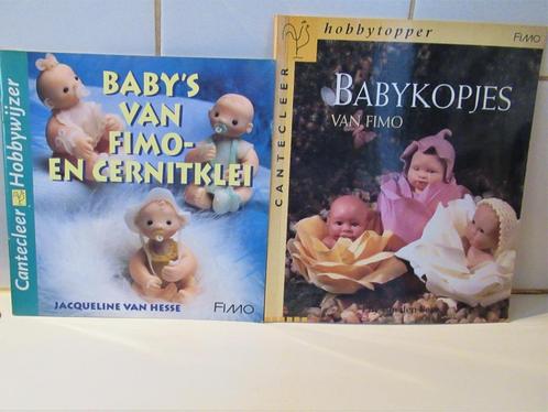 2 Boeken: BABY'S boetseren van Fimo-klei (van Cantecleer), Hobby en Vrije tijd, Knutselen, Zo goed als nieuw, Overige typen, Verzenden