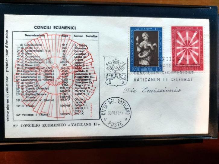 FDC Eerste Dag enveloppen VATICAAN collectie in Importa, Postzegels en Munten, Postzegels | Eerstedagenveloppen, Onbeschreven