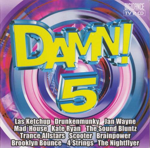 Various – Damn! 5    2XCD, Cd's en Dvd's, Cd's | Dance en House, Zo goed als nieuw, Dance Populair, Verzenden