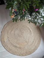 Rond jute kleed 115cm doorsnede, Huis en Inrichting, Stoffering | Tapijten en Kleden, Ophalen of Verzenden, Zo goed als nieuw