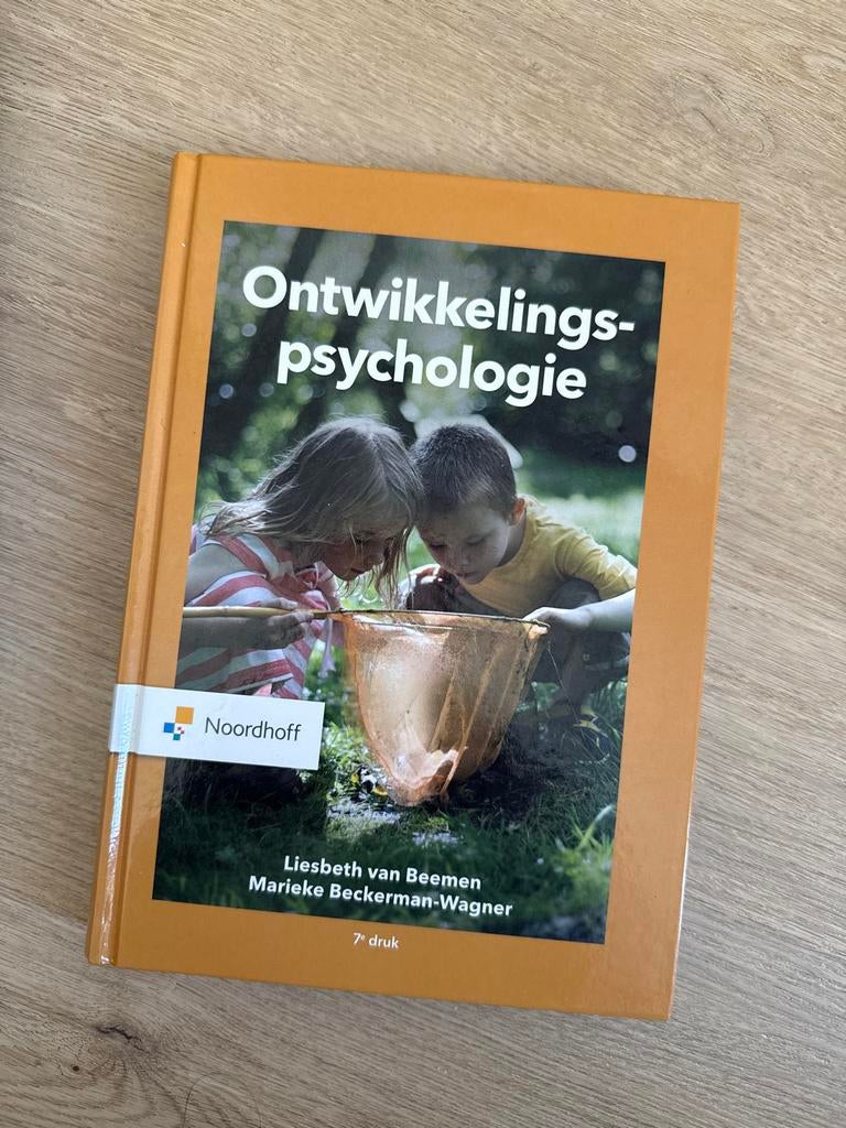 Ontwikkelingspsychologie 7e druk - Liesbeth van Beemen, Boeken, Ophalen of Verzenden, Gamma, Zo goed als nieuw, HBO