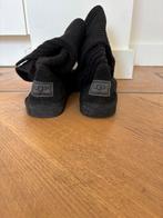 Zwarte gebreide UGG laarzen maat 38, Kleding | Dames, Zwart, Lage of Enkellaarzen, Ophalen of Verzenden, Gedragen