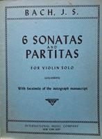 BACH J S 6 Sonatas and partitas for violin solo, Verzenden, Artiest of Componist, Klassiek, Viool of Altviool