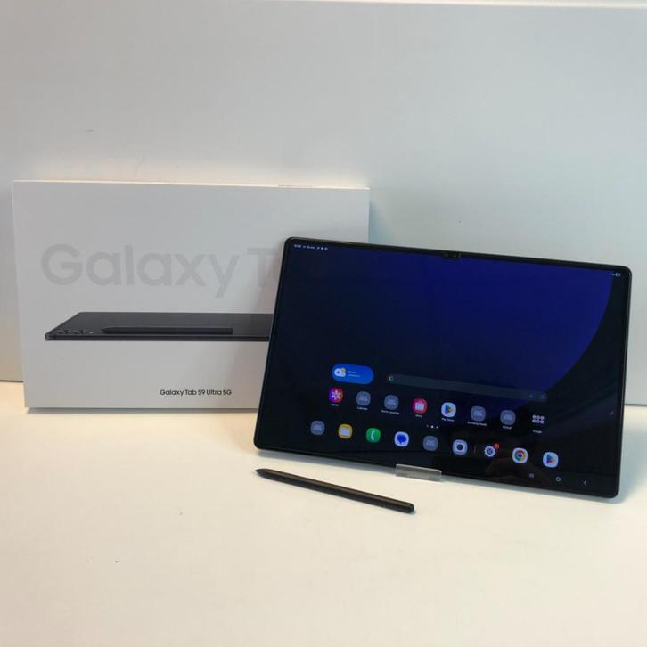 Samsung Galaxy Tab S9 Ultra 5G 256GB Grijs | NIEUWSTAAT!, Computers en Software, Android Tablets, Zo goed als nieuw