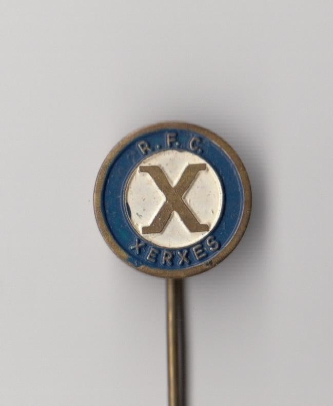 Voetbal RFC Xerxes Rotterdam speldje, Gebruikt, Niet vindbaar, Niet vindbaar, Speldje of Pin