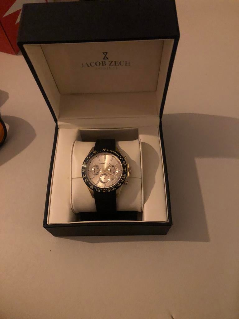 Jacob Zech Seiko klok nieuw, Ophalen of Verzenden, Zo goed als nieuw, Staal, Seiko