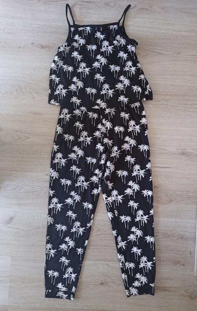 Super leuke kreukvrije jumpsuit maat 152/158, Kinderen en Baby's, Kinderkleding | Maat 152, Ophalen of Verzenden, Zo goed als nieuw