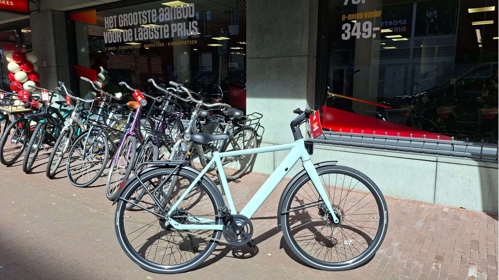 Fietshokje Raaks: Raaks Urban Lichtgroen BELTDRIVE