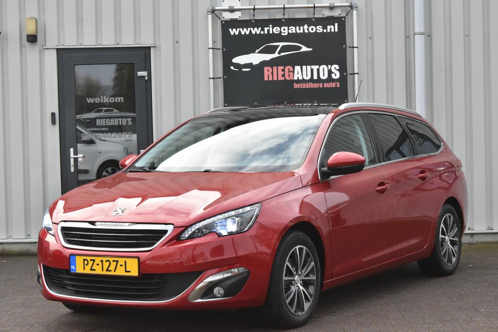 Peugeot 308 SW 1.2 Allure – 2017 33.000km NAP | Navigatie, Auto's, Voorwielaandrijving, Gebruikt, Euro 6, 1199 cc