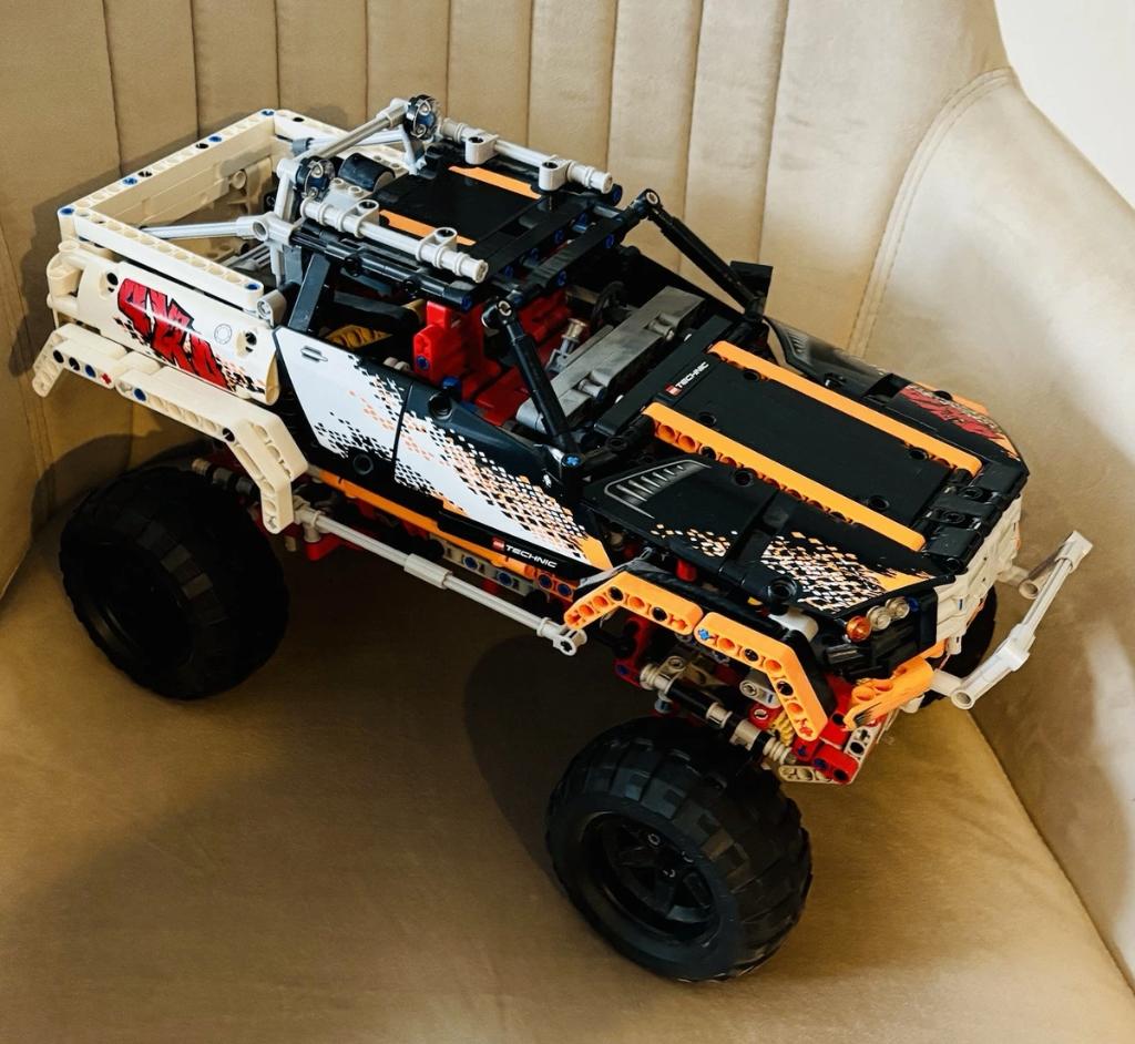Lego technic 4x4, Gebruikt, Overige thema's, Verzenden, Lego
