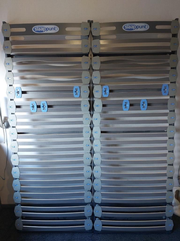 2x Slaappunt lattenbodem 80x210, Huis en Inrichting, Slaapkamer | Matrassen en Bedbodems, Ophalen