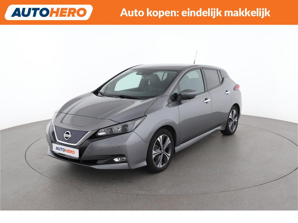 Nissan Leaf N-Connecta 40 kWh | NZ76756 | (bj 2018), Auto's, Gebruikt, Leder en Stof, Elektrisch, 378 km