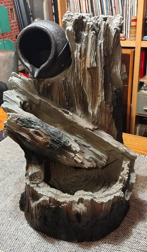 Waterfontein met licht, Tuin en Terras, Waterpartijen en Fonteinen, Ophalen, Nieuw, Hardsteen, Waterornament