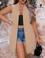 Mouw loos colbert 44/46 NIEUW, Kleding | Dames, Grote Maten, Ophalen of Verzenden, Nieuw, Zwart, Jasje of Colbert