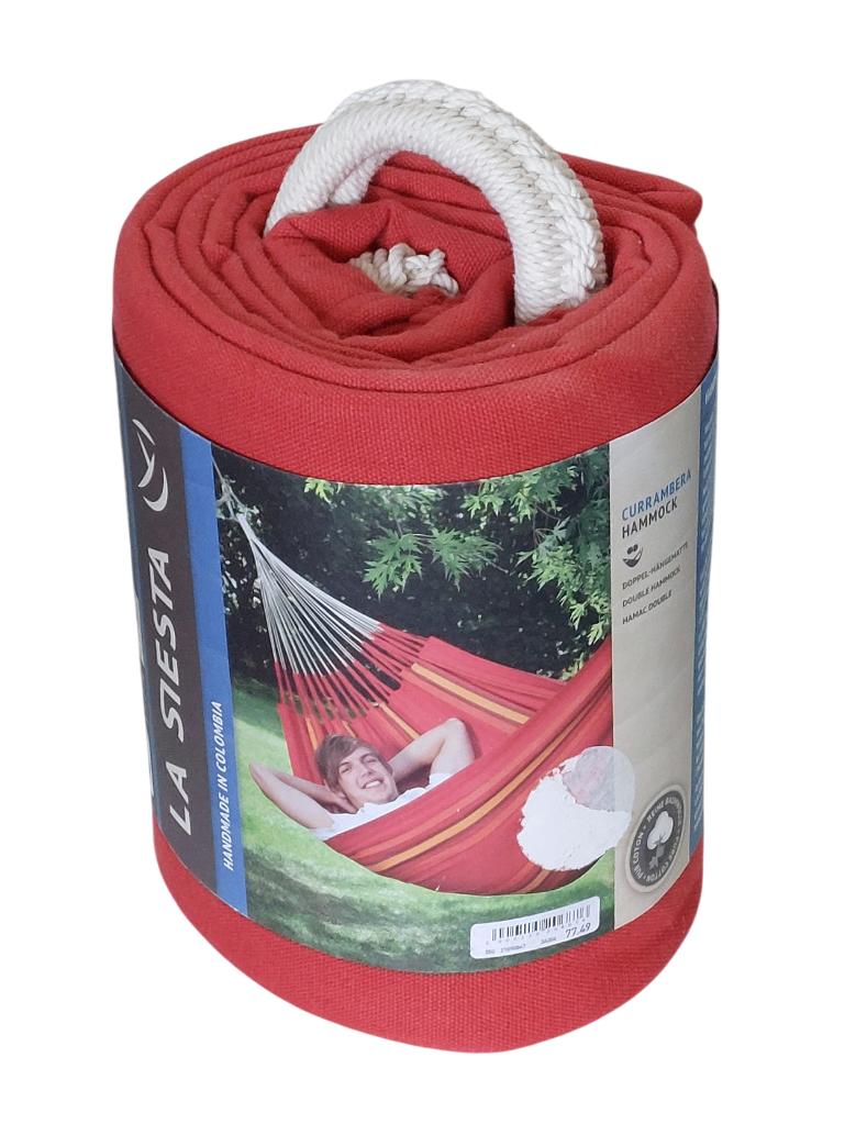 LA SIESTA CURRAMBERA 2 PERSOONS HANGMAT CHERRY OF BLUEBERRY, Verzenden, Nieuw, Meerpersoons, Binnen