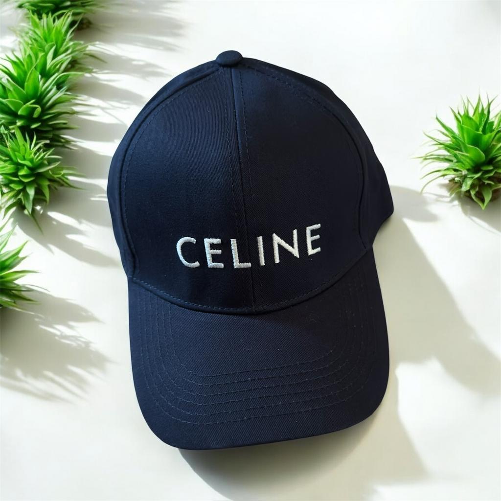 Celine pet - blauw, Kleding | Dames, Hoeden en Petten, Verzenden, Zo goed als nieuw, One size fits all, Pet