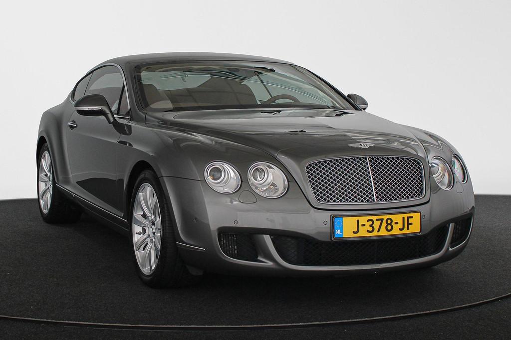 Bentley Continental GT 6.0 W12 Officieel Bentley Certificaat, Achterwielaandrijving, Gebruikt, 2325 kg, Leder