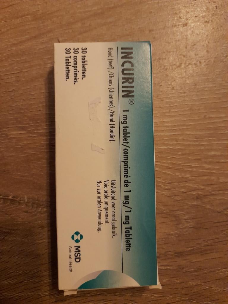 Incurin, Dieren en Toebehoren, Ophalen of Verzenden, Hond