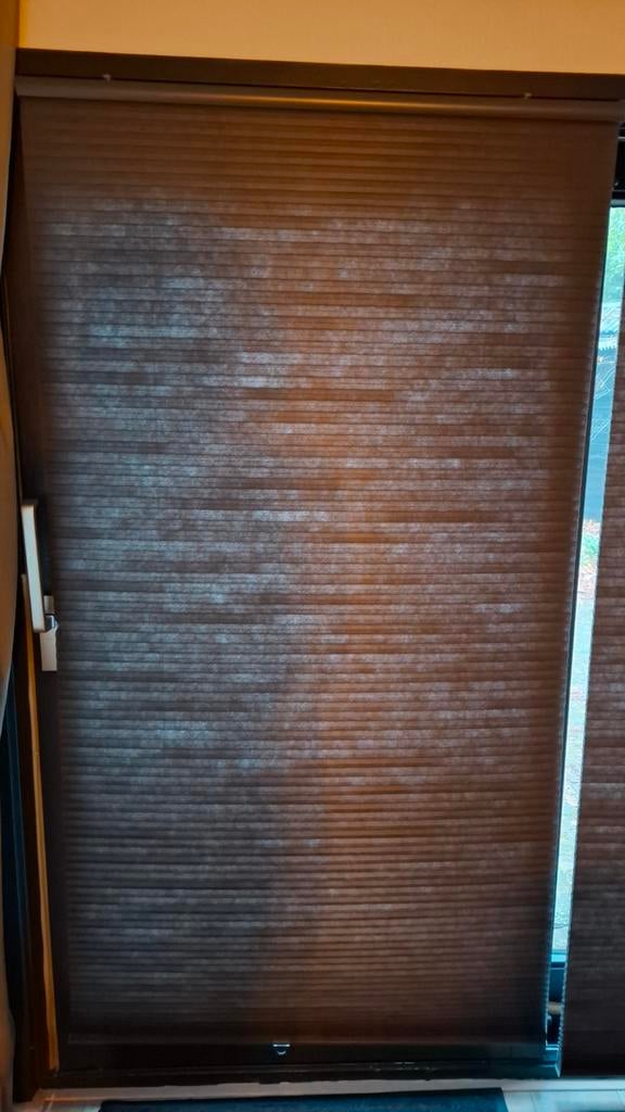 Plisségordijn, grijs, 4 stuks, 100x155cm Hoppvals Ikea, Ophalen, Grijs, 50 tot 100 cm, Minder dan 100 cm