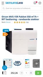 Orcon MVS15R + RF Zender - Nieuw in doos, Doe-het-zelf en Verbouw, Ventilatie en Afzuiging, Ophalen of Verzenden, Nieuw, Ventilator en Afzuiger