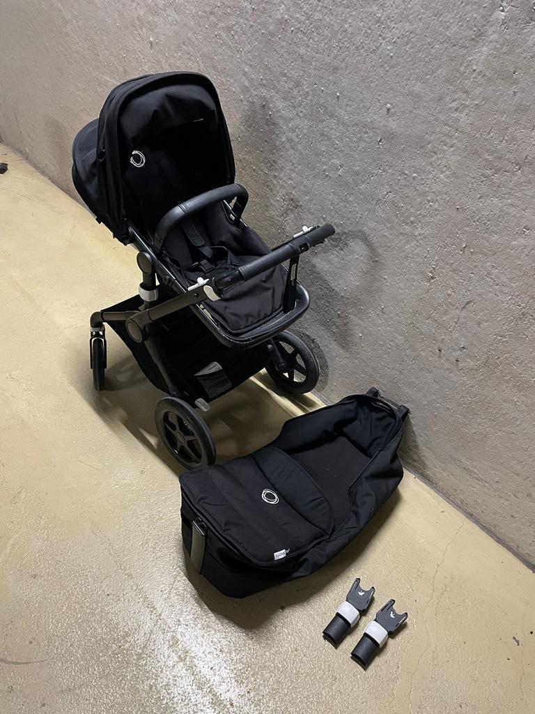Bugaboo fox 2 all black, Support@bugaboo.com, Gebruikt, Bugaboo, Ophalen of Verzenden