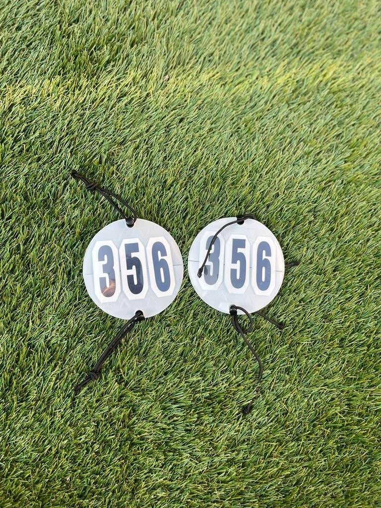 Knhs startnummer, Ophalen of Verzenden, Zo goed als nieuw, Overige materialen, Overige merken