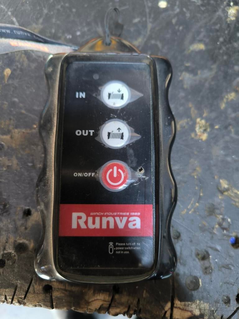 Runva afstandsbediening voor lier - Alleen afstandsbediening, Ophalen of Verzenden