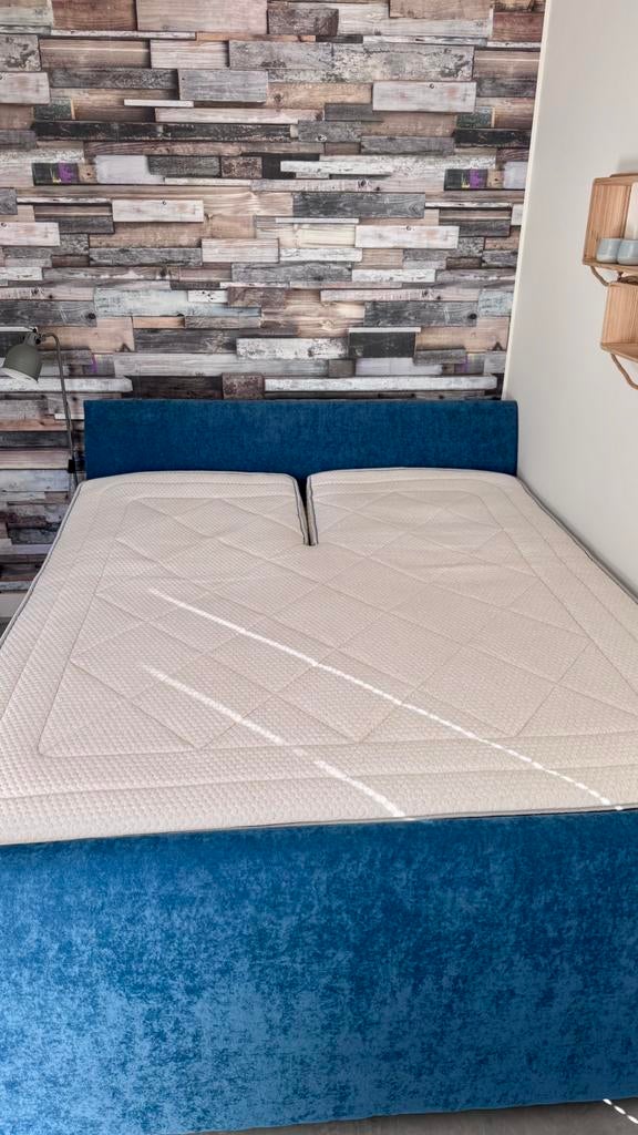Zware kwaliteit en hoge topper met split 180 x 210, Huis en Inrichting, Slaapkamer | Matrassen en Bedbodems, Gebruikt, 210 cm
