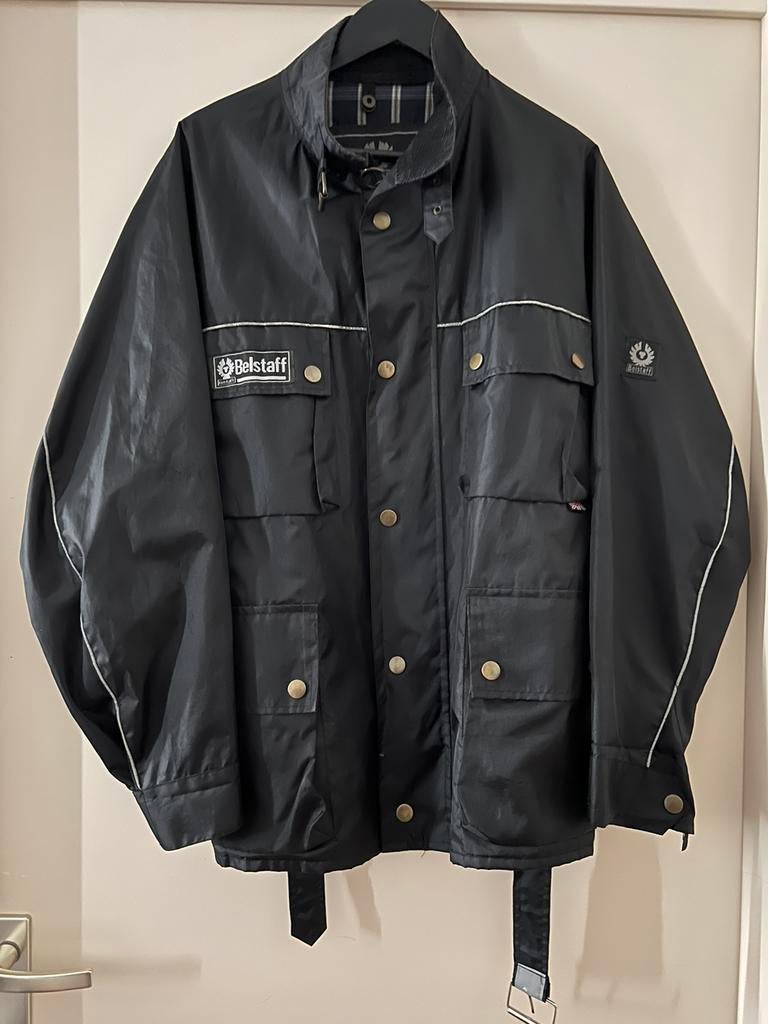 Belstaff motorjas, mt M, zwart, ZGAN, Ophalen, Tweedehands, Jas | textiel