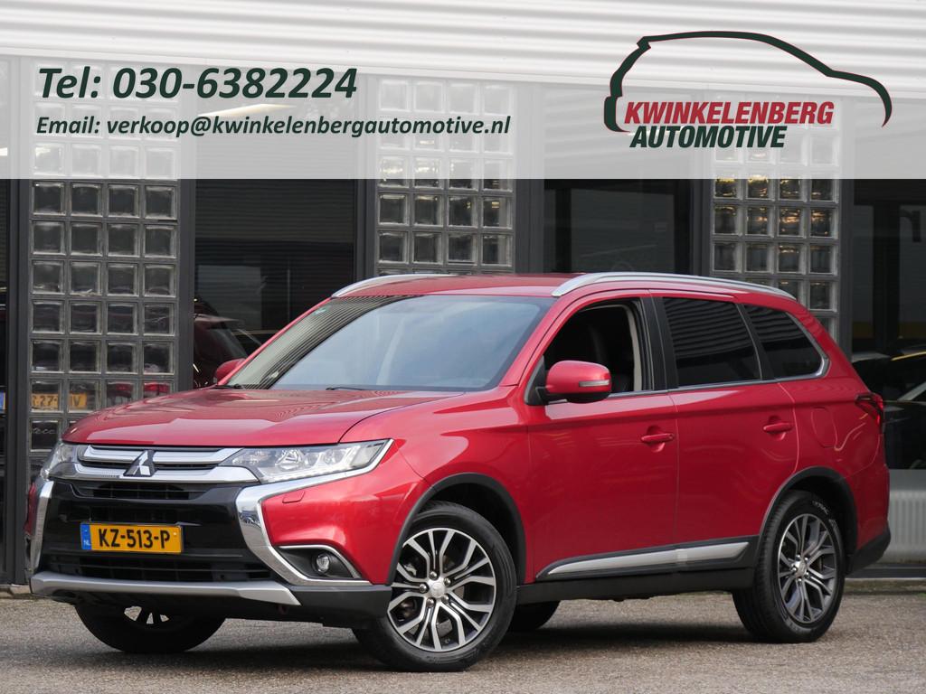 Mitsubishi Outlander 2.0 EXECUTIVE/ 7-PEROONS/ TREKHAAK/ CAM, Auto's, Mitsubishi, Bedrijf, Te koop, Outlander, ABS, Achteruitrijcamera