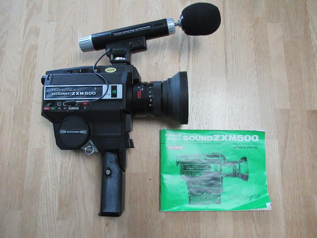 Fujica Single-8 Filmkamera Sound ZXM500, Audio, Tv en Foto, Filmrollen, Ophalen, 8mm film