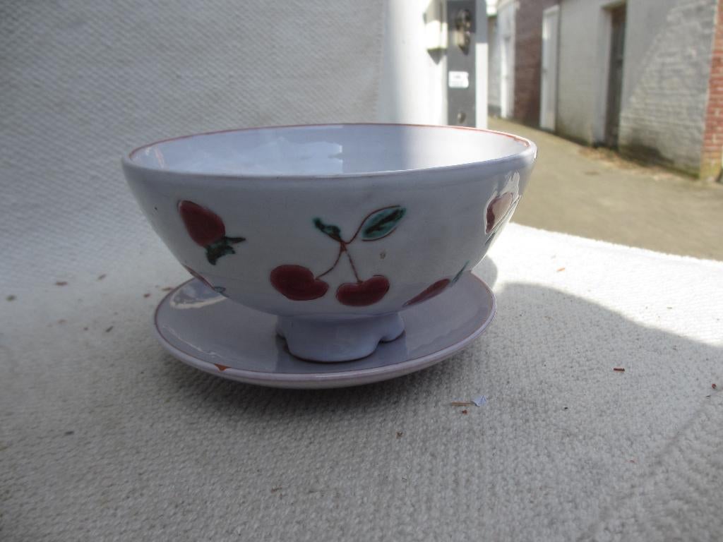 Vintage Hans Wagner 3x deksel-schaaltjes en lepelvaasje, Ophalen of Verzenden