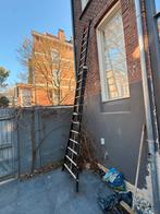 Kelfort 2-delige reformladder 2x12 - Gebruikt, Doe-het-zelf en Verbouw, Ladders en Trappen, Ophalen, Gebruikt, Ladder, Opvouwbaar of Inschuifbaar