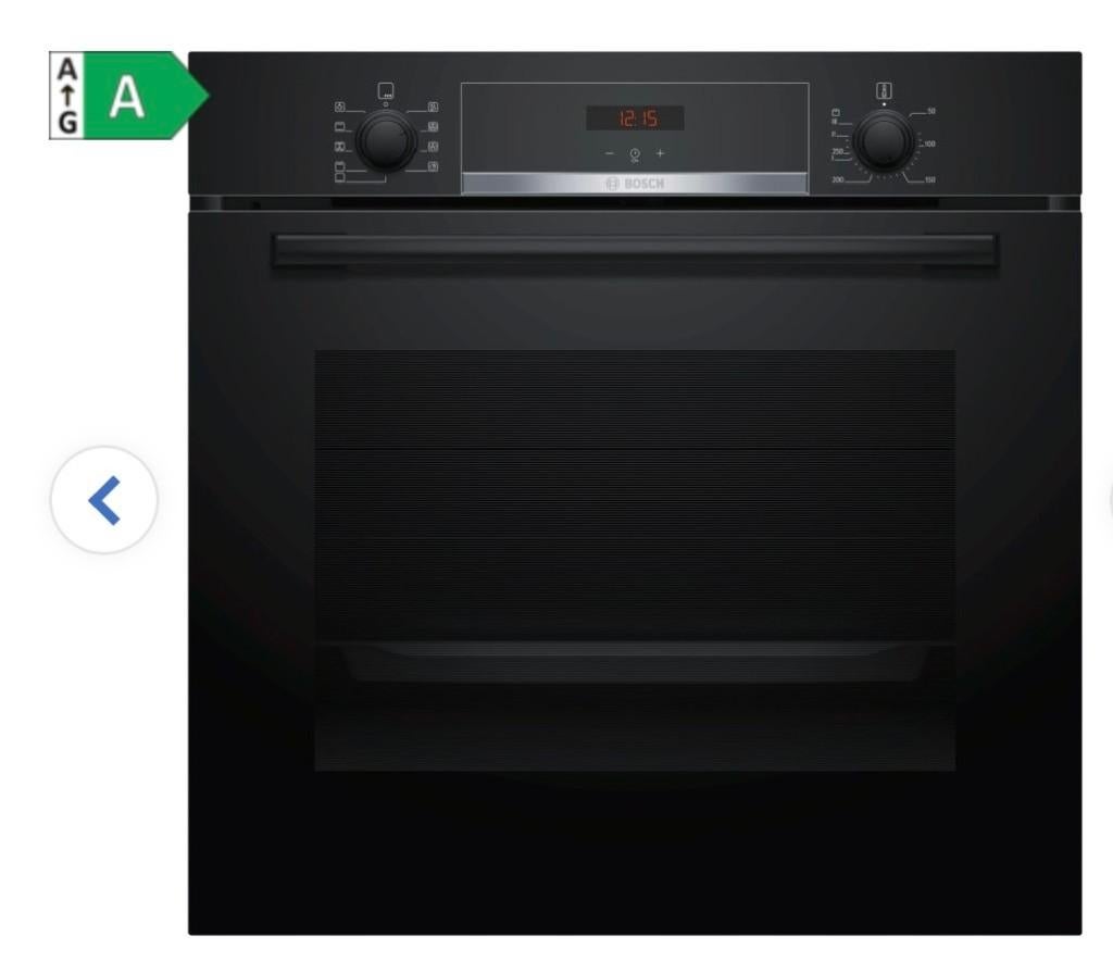 Bosch oven HBA534BB0, Witgoed en Apparatuur, Ovens, Hete lucht, Zo goed als nieuw, Oven met grill, Inbouw