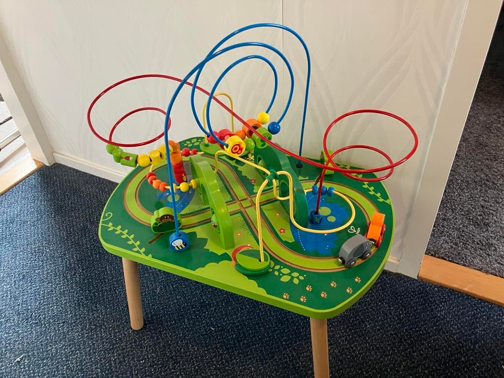 Houten Speeltafel van Hape, Ophalen, Zo goed als nieuw