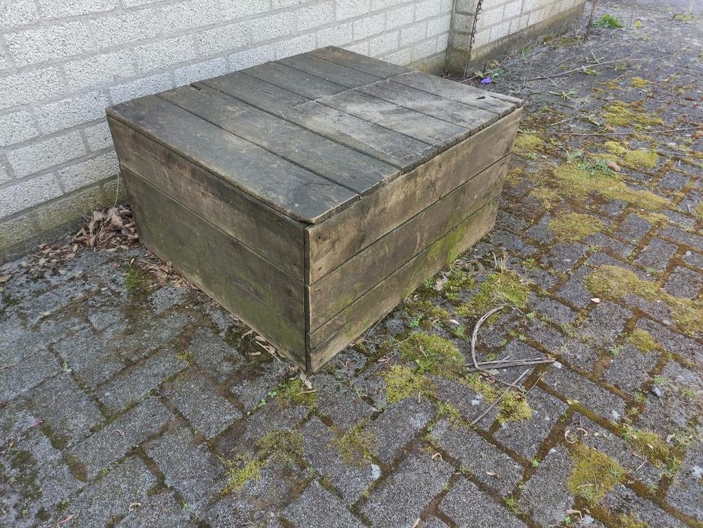 Tuintafel gratis, Ophalen of Verzenden, Gebruikt, Rechthoekig, Hout