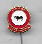 VERKEERSBORD MET KOE EROP TAFELTROTS SPELD, Ophalen of Verzenden, Gebruikt, Merk, Speldje of Pin
